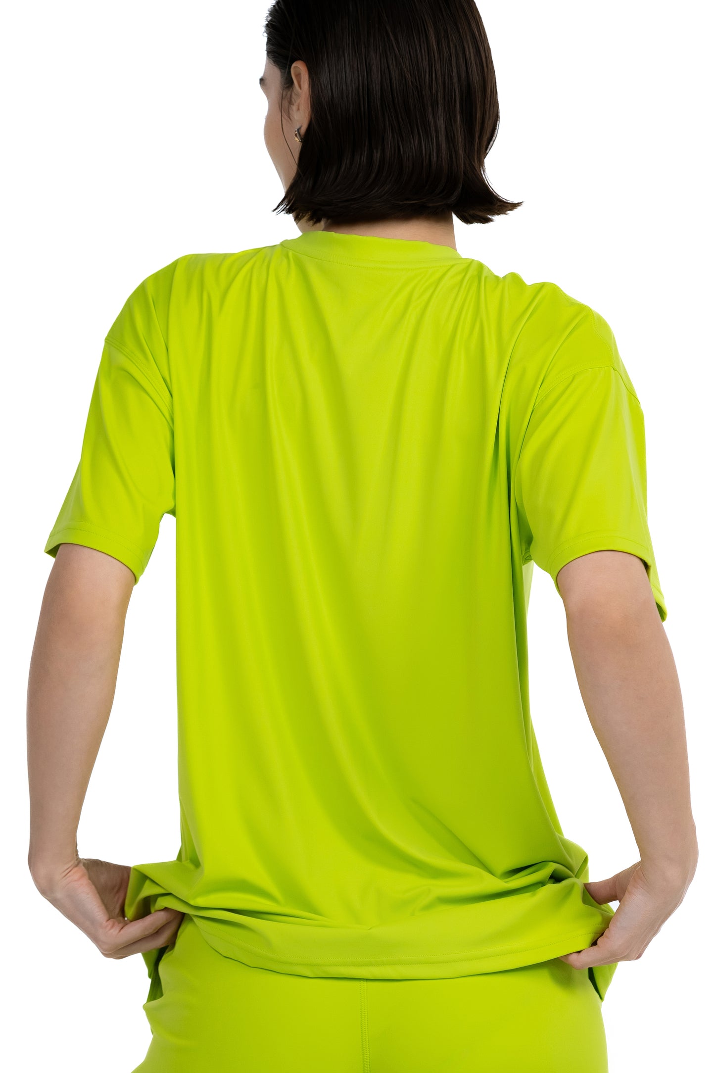 WOMEN SOLID COLOR OVERSIZED T SHIRTS - ascendiastore