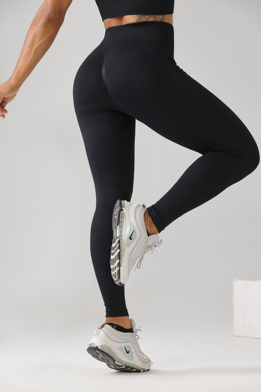 Active Fit Leggings - Black - ascendiastore