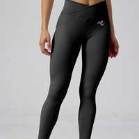 Active Fit Leggings - Black - ascendiastore