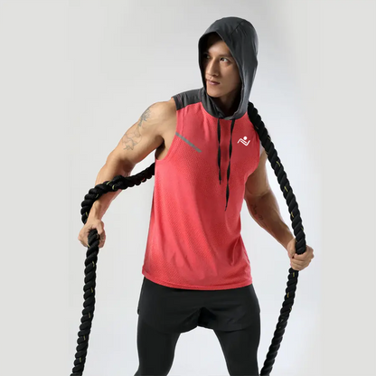 Sleeveless Workout Hoodie