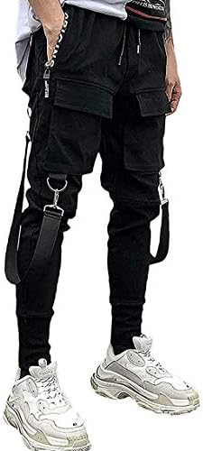 Multi-pocket Jogging Pants - ascendiastore