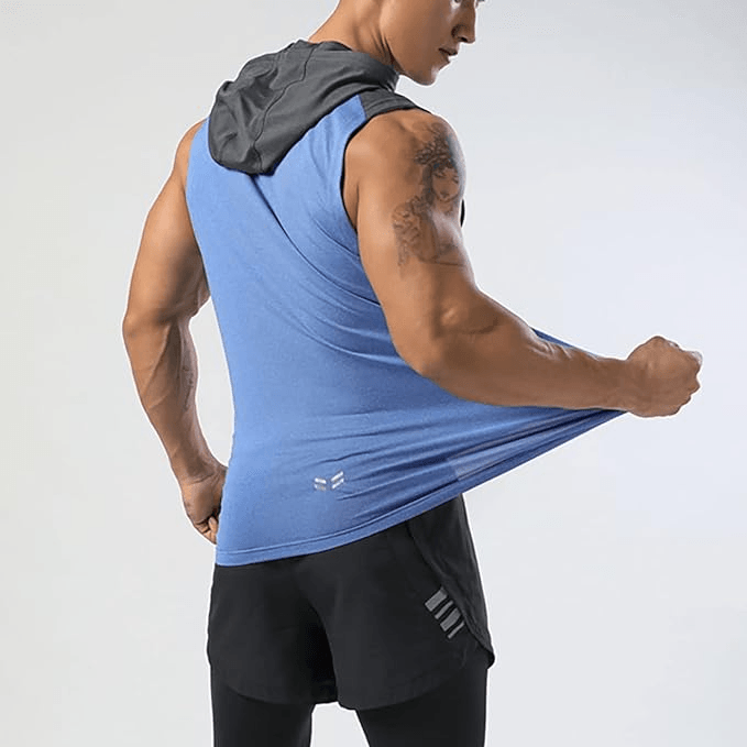 Sleeveless Workout Hoodie