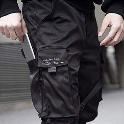 Multi-pocket Jogging Pants - ascendiastore