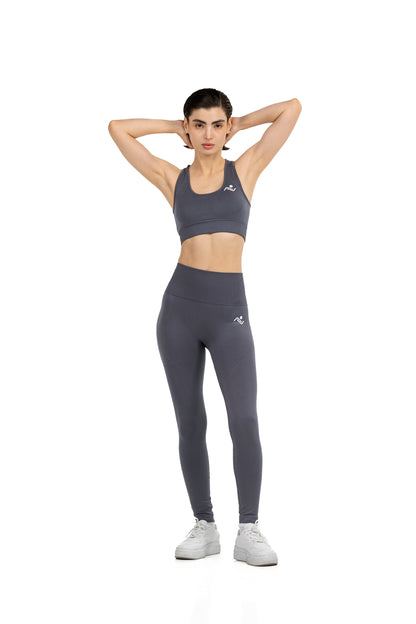 Women Crop Top Pants Gym Clothing Yoga Set - ascendiastore