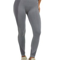 SEAMLESS RIBBED YOGA LEGGINGS