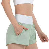 WOMENS FITNESS SPORTS SHORTS