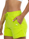 HIGH WAIST RUNNING SHORTS