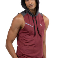 Sleeveless Workout Hoodie