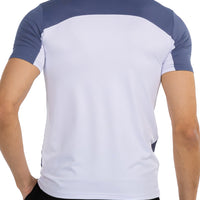 STAND-UP COLLER MENS QUARTER ZIP T SHIRT