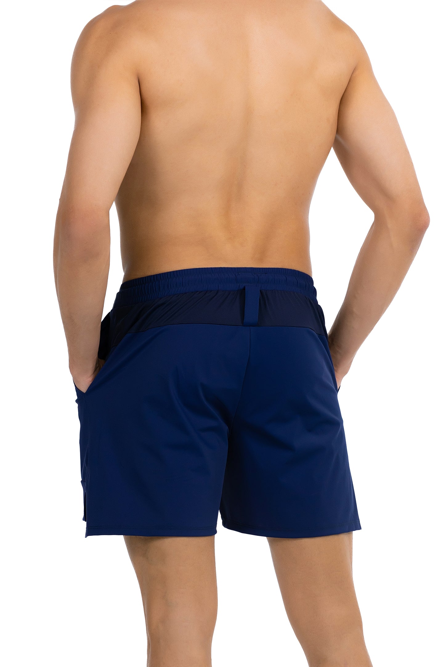 SIDE POCKET LOOSE FITTING SPORTS SHORTS