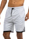 DOUBLE- LAYER MEN'S FITNESS TRAINING SHORTS