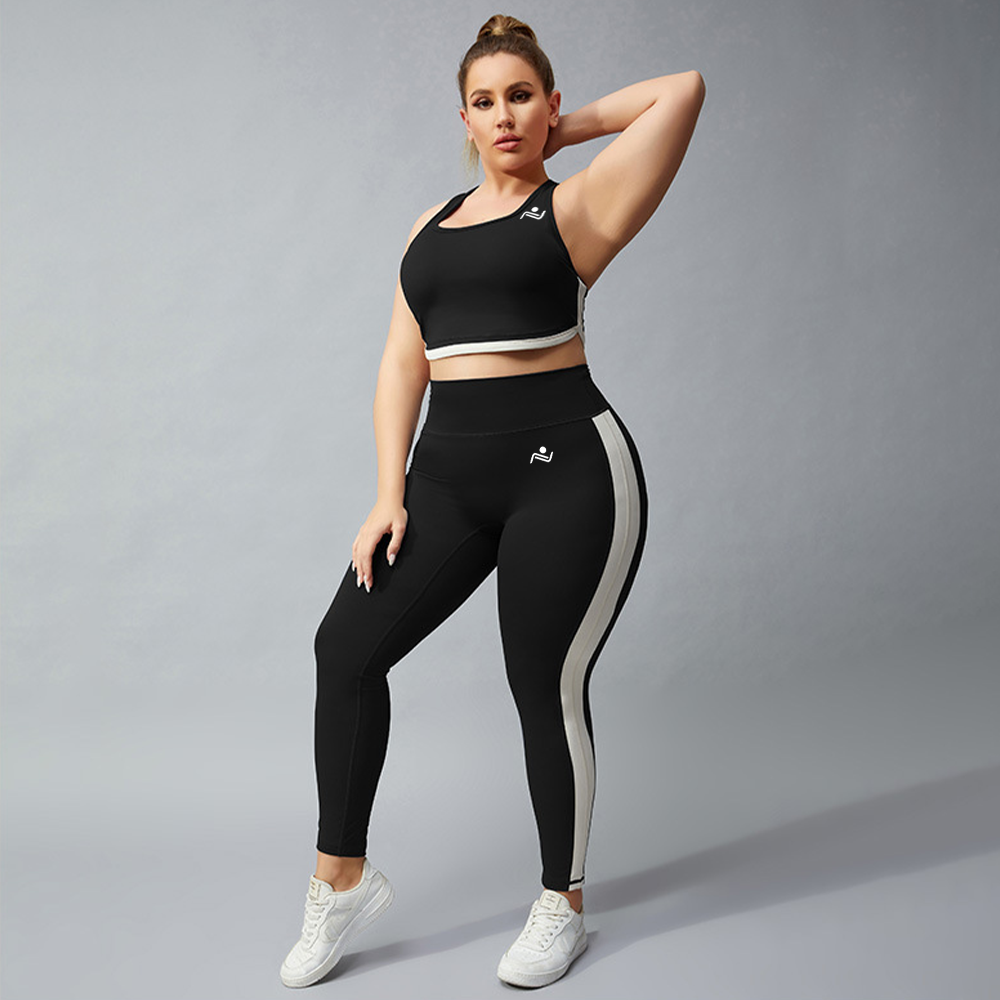 FitFusion Workout Set - Black - ascendiastore