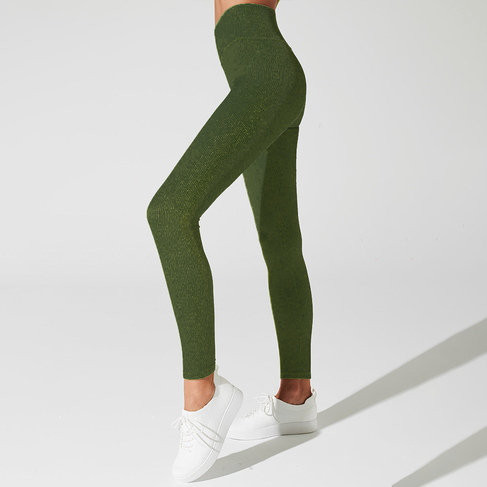 Active Fit Leggings - Green - ascendiastore