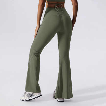 Flare Fit Yoga Pants - ascendiastore
