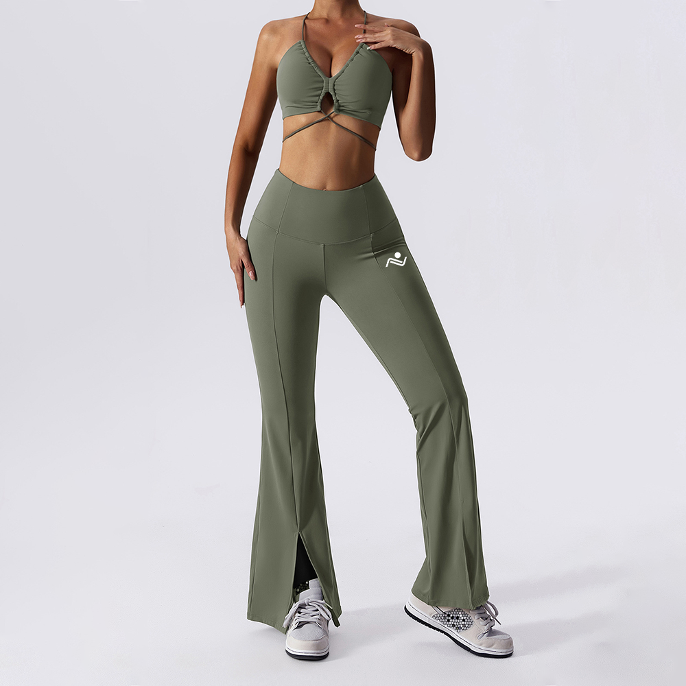 Flare Fit Yoga Pants - ascendiastore
