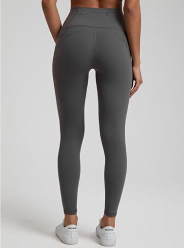 Women's Yoga seamless Leggings (Grey) - ascendiastore