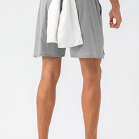 SIDE POCKET LOOSE FITTING SPORTS SHORTS