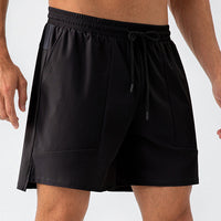 SIDE POCKET LOOSE FITTING SPORTS SHORTS