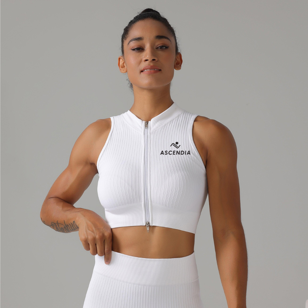 Secure and supportive ribbed hem for extra confidence - ascendiastore