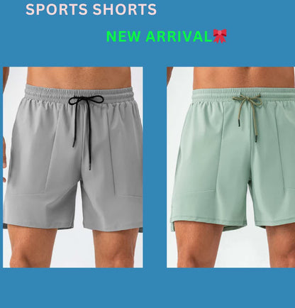 Side Pocket Loose Fit Shorts - gray, Ascendia