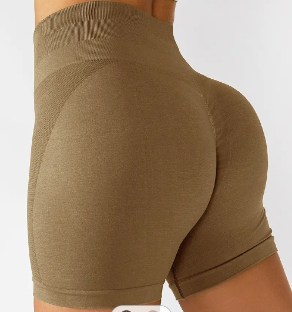 Women sports short - beige colorway