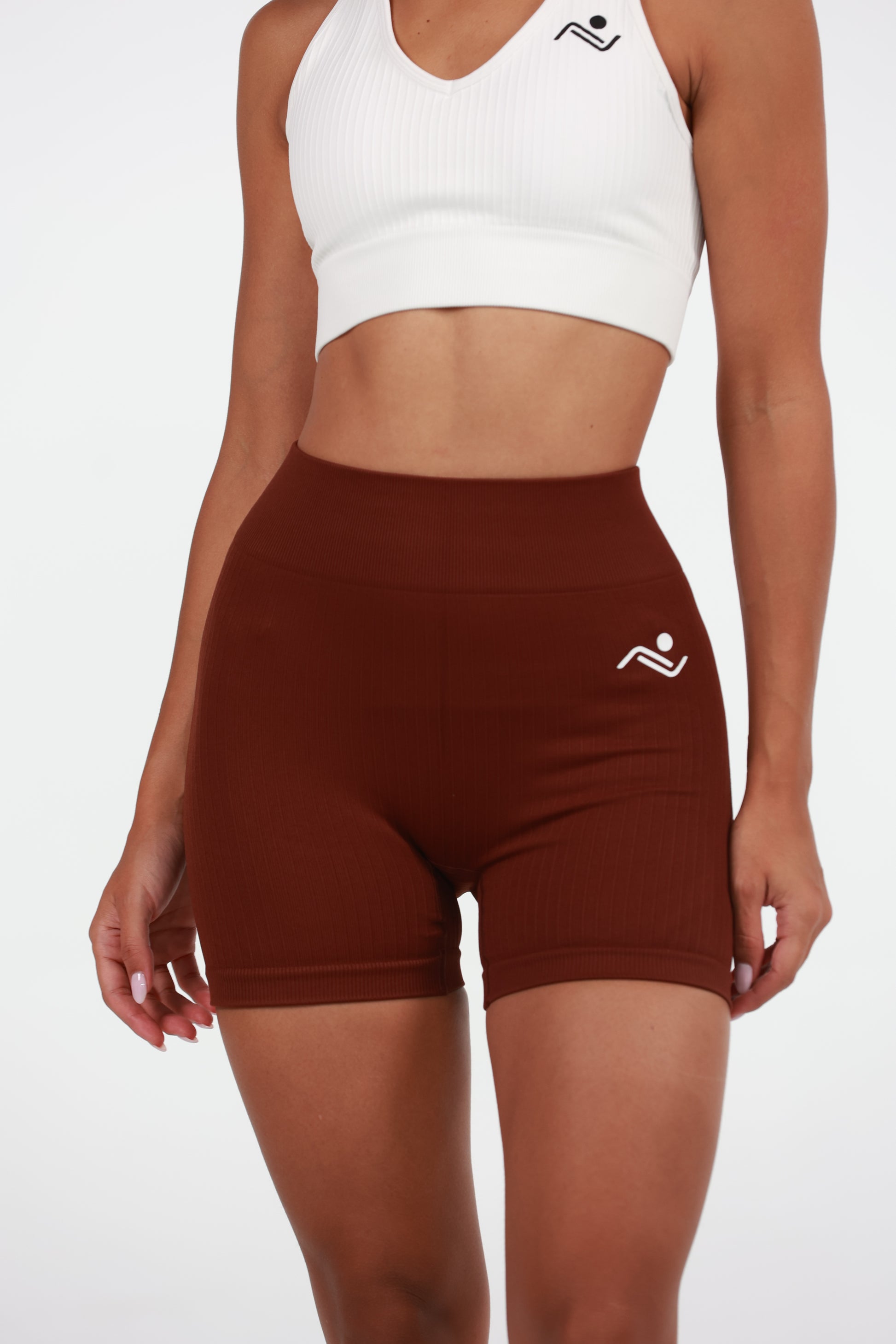 Women sports short - brown, campaign