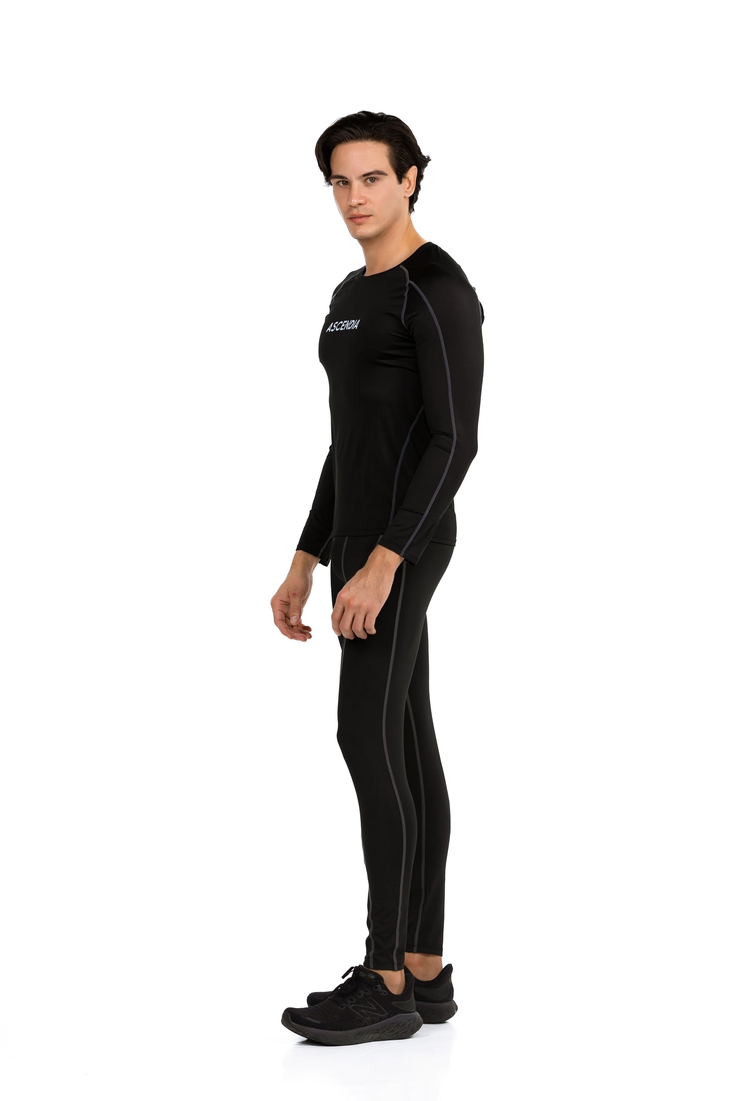 Men's Sports Suit - black, Ascendia