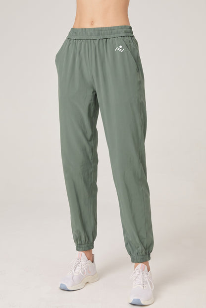 Women's Casual Joggers - green, Ascendia