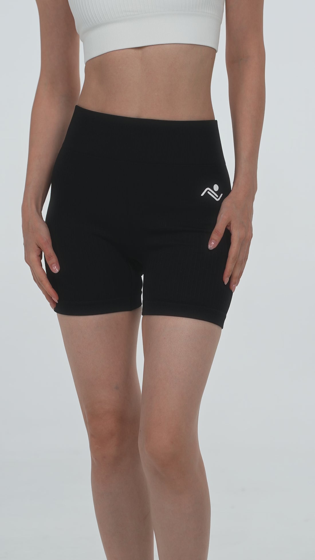 Shape Sculpt Fitness Shorts in Black, video, Ascendia