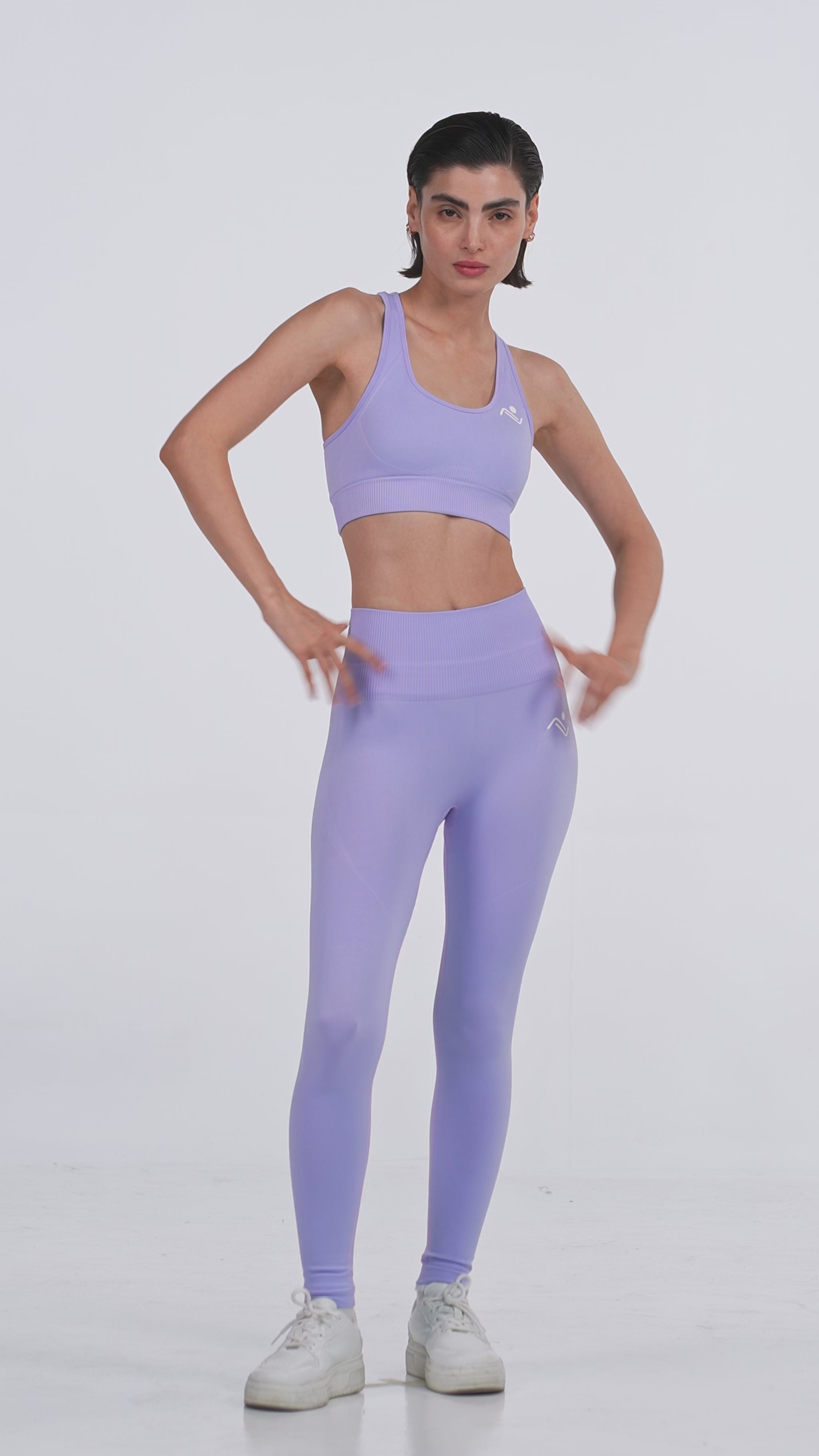 Ascendia Yoga Flex Bra and Leggings Set product video