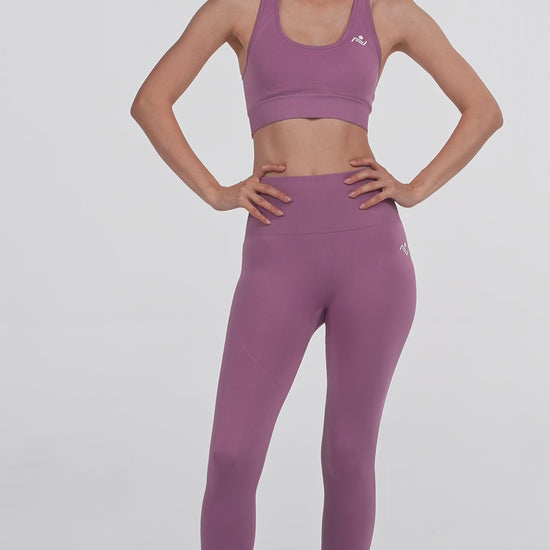 Yoga Flex Sports Bra Set in Pink, video, Ascendia