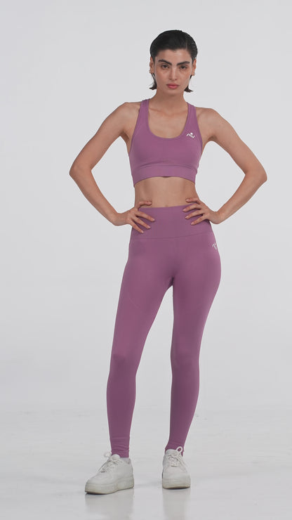 Yoga Flex Sports Bra Set in Pink, video, Ascendia