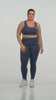 FitFusion Plus-Size Workout Set in blue, video, Ascendia